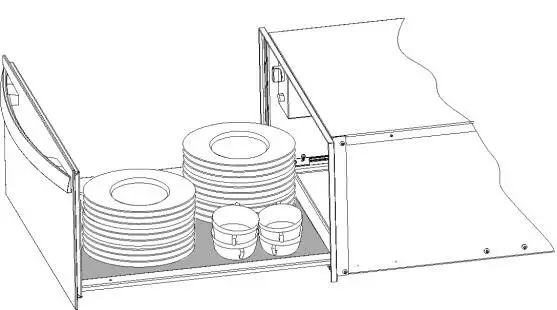 AEG KDK911422 Warming Drawer - LOAD CAPACITY