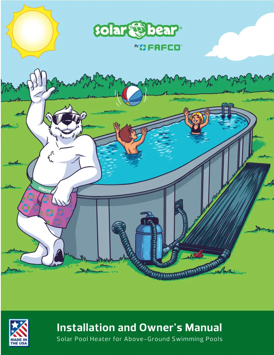 FAFCO Solar Bear User Manual
