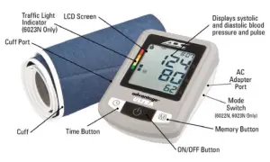 ADC 6021N Automatic Blood Pressure Monitor - BLOOD PRESSURE MONITOR