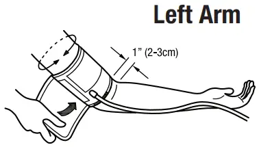 ADC 6021N Automatic Blood Pressure Monitor - Left Arm