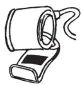 ADC 6021N Automatic Blood Pressure Monitor - arm on