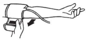 ADC 6021N Automatic Blood Pressure Monitor - left upper