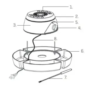 DESCRIPTION OF PARTS