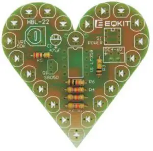 EQKit HBL-22 Cardioid Breathing Lamp Kit - ircuit board