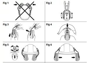 SHARP B093BJND7L Hearing Protector with Bluetooth Instruction 1