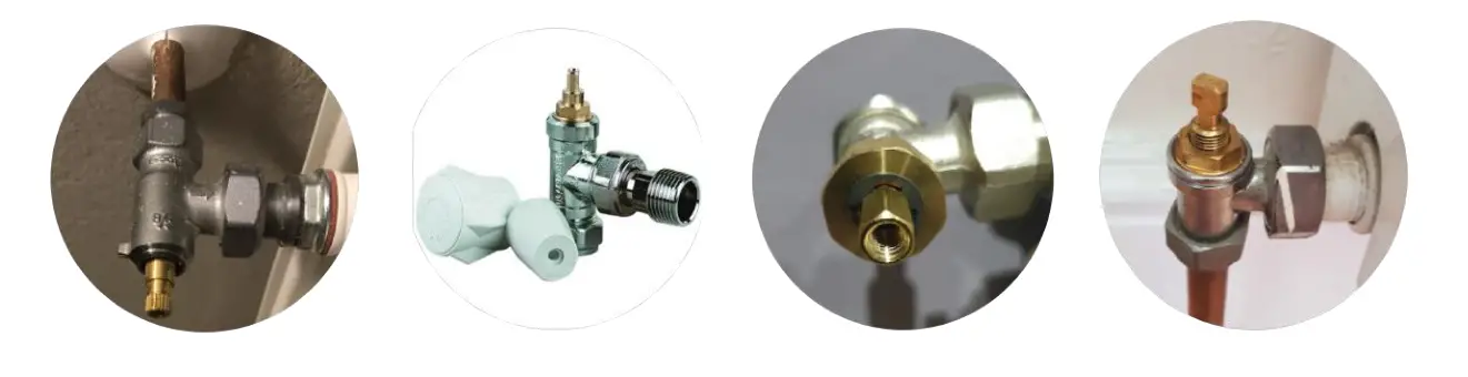 non-thermostatic radiator valves figure