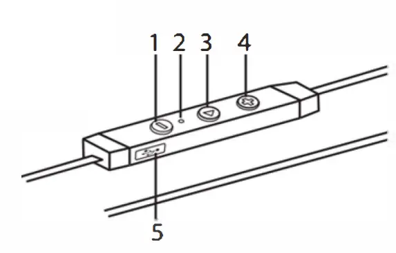 aiwa EB602WE Bluetooth In Ear Headphones - Product3