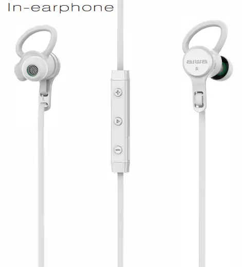 aiwa EB602WE Bluetooth In Ear Headphones