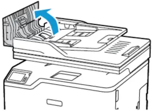 Xerox C235 Color Multifunction Printer - ADF cove