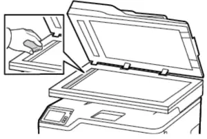 Xerox C235 Color Multifunction Printer - ADF glass