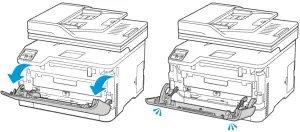 Xerox C235 Color Multifunction Printer - front door