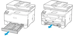 Xerox C235 Color Multifunction Printer - manual feeder