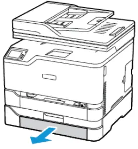 Xerox C235 Color Multifunction Printer - optional tray