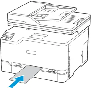 Xerox C235 Color Multifunction Printer - side down