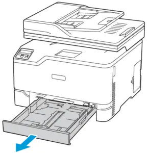 Xerox C235 Color Multifunction Printer - tray