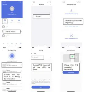 Guangdong Welland Technology FI2016BF Smart Body Fat Scale - Tap