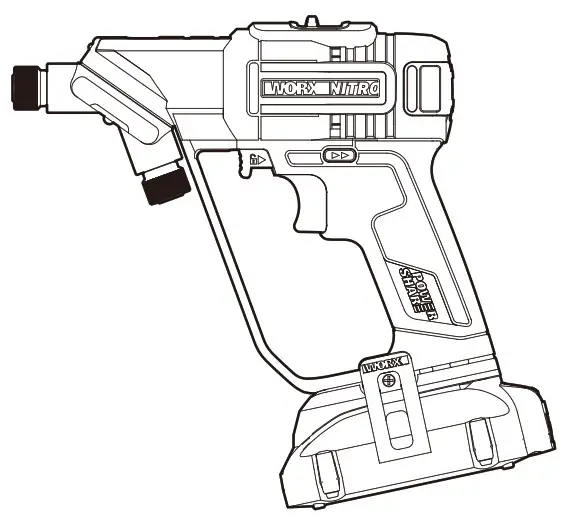 WORX WX177L X 20V Cordless Brushless Switchdriver