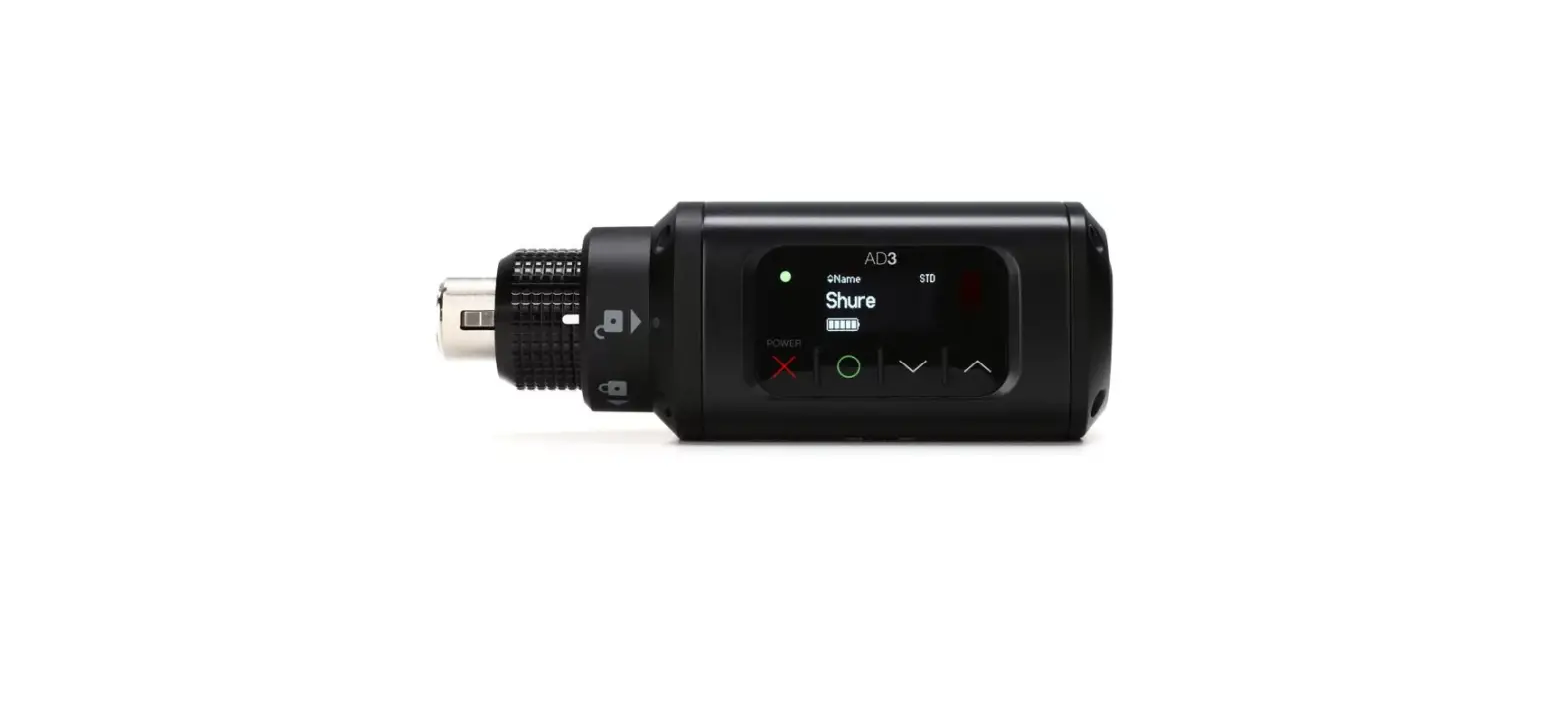 Shure Ad3 Plug-on Transmitter User Guide