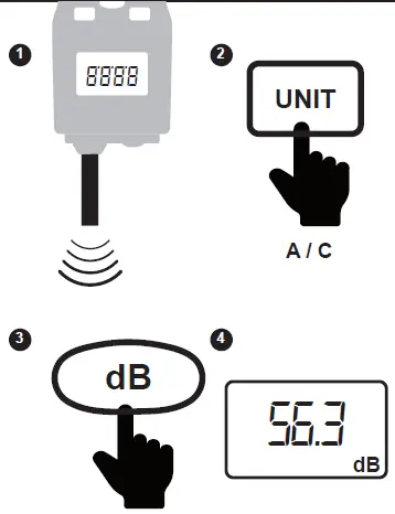 MASTECH MS6300 Multi-Functions Environment Tester fig 6