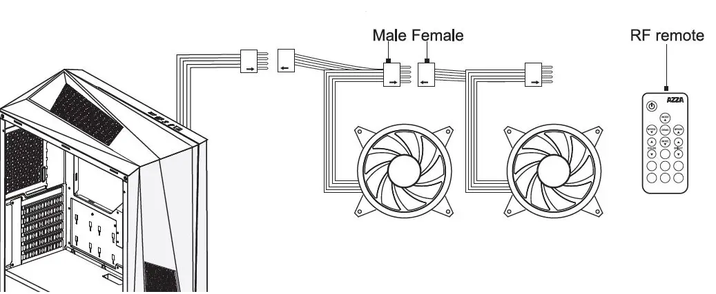 AZZA CSAZ-320 Thor ATX Mid Tower FIG-11