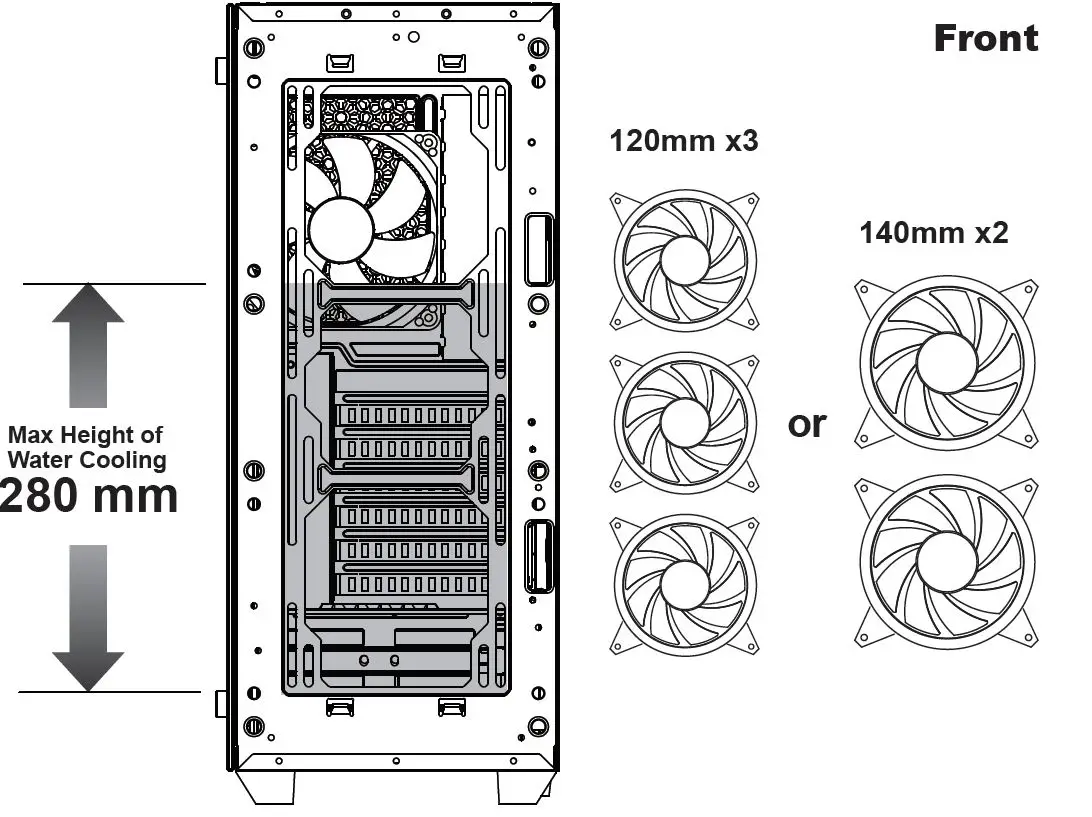 AZZA CSAZ-320 Thor ATX Mid Tower FIG-9