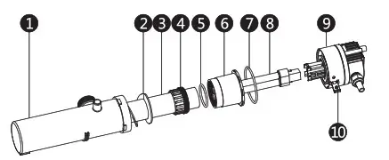 COSTWAY EP24456USA UV C Fountain Pump - UV C Lam[