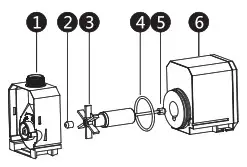 COSTWAY EP24456USA UV C Fountain Pump - Water Pump