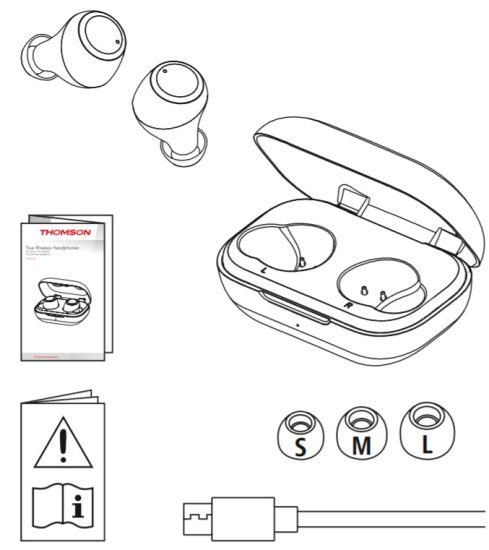 THOMSON WEAR7701 True Wireless Headphones - 1