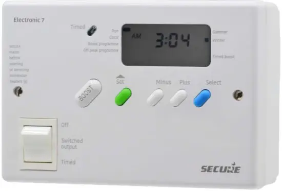SECURE Electronic 7 Water Heater Controller