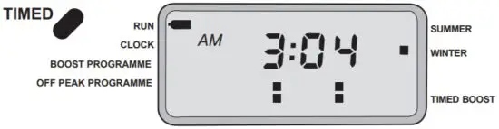 SECURE Electronic 7 Water Heater Controller - Programme Security Lock