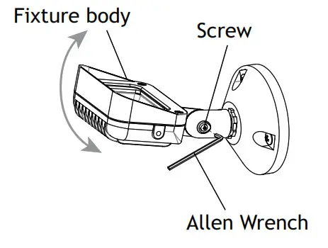 VOLT VFL 451X LI ABZ 120V LED Flood Light with Knuckle- Body Direction