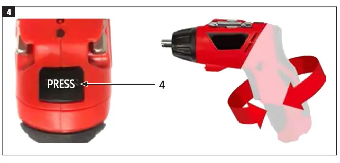 MEEC TOOLS 016876 3-6V Mini Screwdriver FIG 4