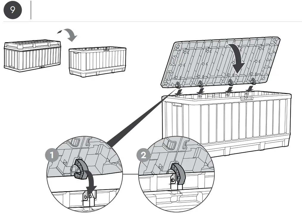 keter Kentwood 92 Us Gal 350L - 9