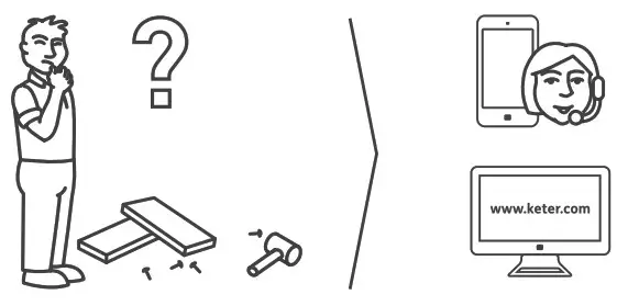 keter Kentwood 92 Us Gal 350L - US, Canada UK