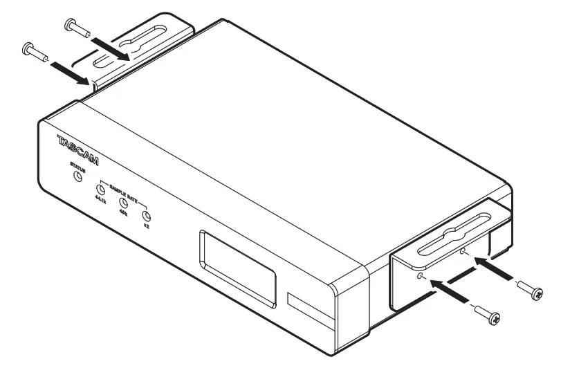 Tascam Digital Converter - brackets