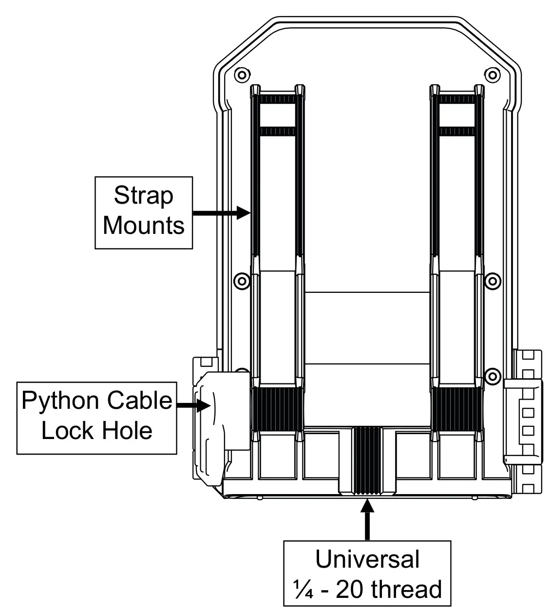STEALTH CAM STC-BT14 Brown Tine Game Camera - Camera Overview 2
