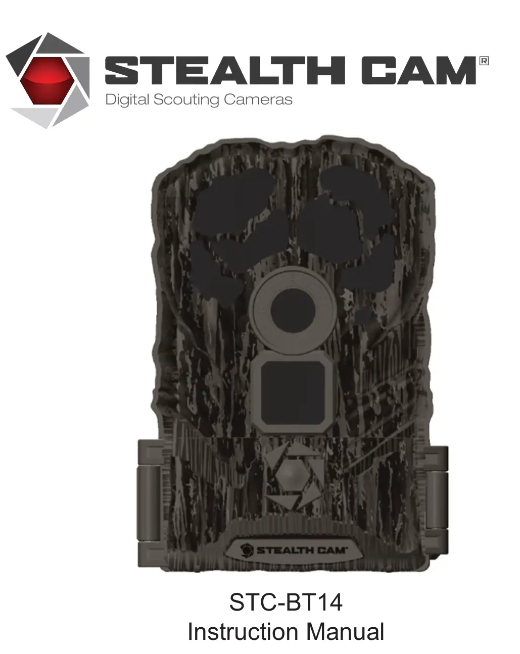 STEALTH CAM STC-BT14 Brown Tine Game Camera Instruction Manual