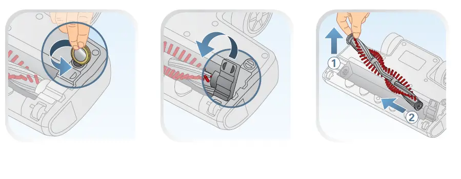 Tefal TY6751WO Dual Force 2-in-1 Upright Vacuum Cleaner 7