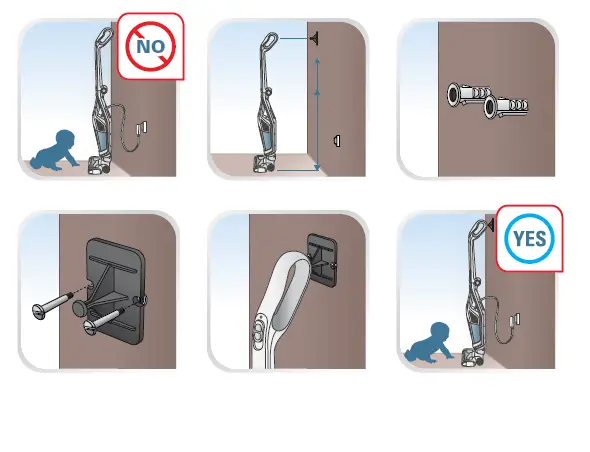 Tefal TY6751WO Dual Force 2-in-1 Upright Vacuum Cleaner 9