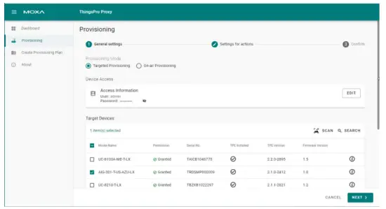 Provisioning Devices