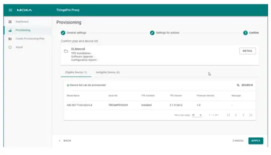 Provisioning Devices