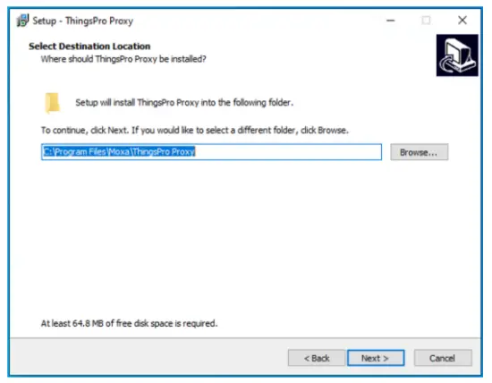 Install the ThingsPro Proxy App