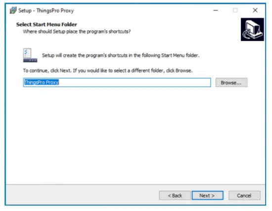 Install the ThingsPro Proxy App