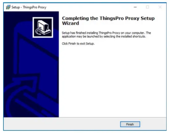 Install the ThingsPro Proxy App