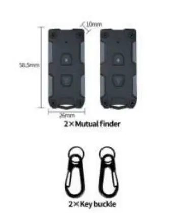 Honghu- Electronic -WD01- Key Finder- User-fig 2