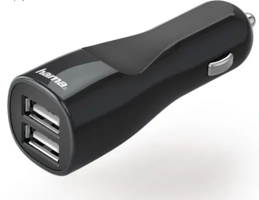 Hama 201609 Car Charger Instruction Manual