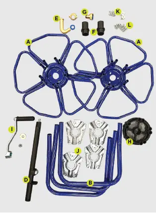 Streamline-HRM2-GP-Stainless-Steel-Freestanding-Metal-Hose- FIG 1