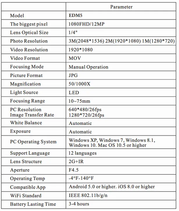TOMLOV-DM5-Wireless-Digital-Microscope-19