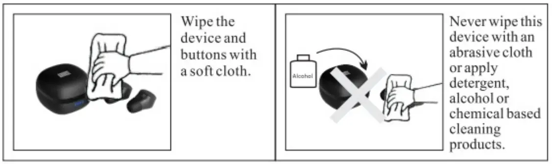 August EP800 Ultra Portable Lightweight Bluetooth Earphones - fig3