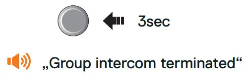 SCHUBERTH SC1M Sena Motorcycle Intercom - Group intercom